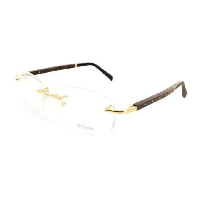 Armação para Óculos GOLD and WOOD mod ROME cor 03-6 LoR70