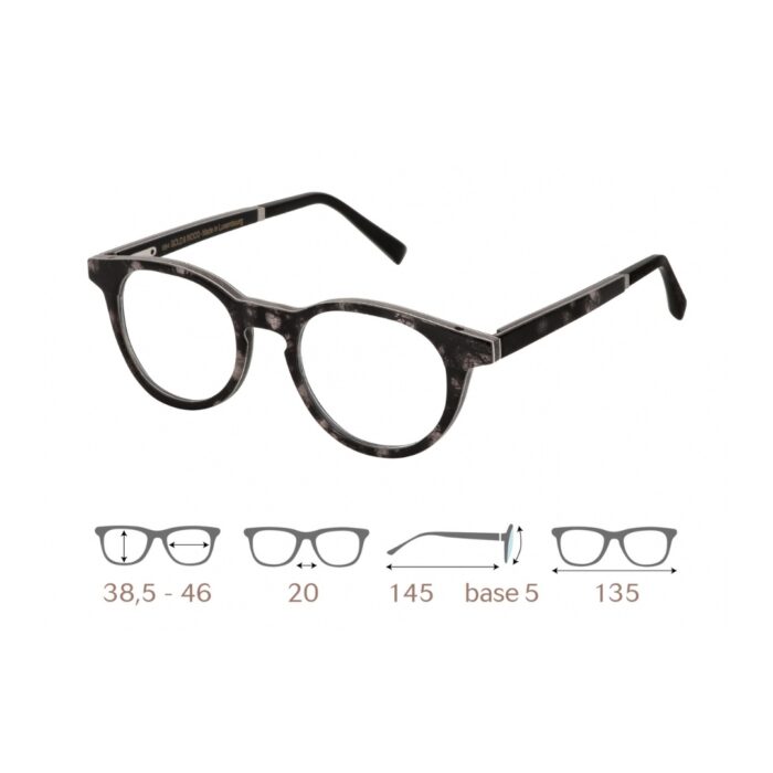 Armação para Óculos GOLD and WOOD mod SIRIUS NEO