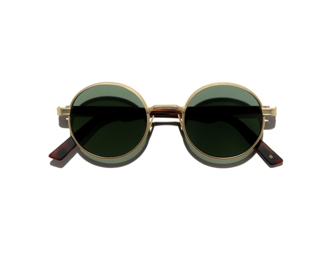 6342-ZELALEM-GOLD MATT-HAVANA MACULATO-39-FLAT GREEN G15-3