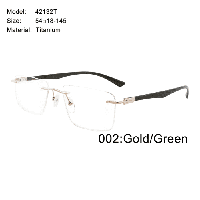 Armação para Óculos BRUCE Titanium Wear mod 42132T